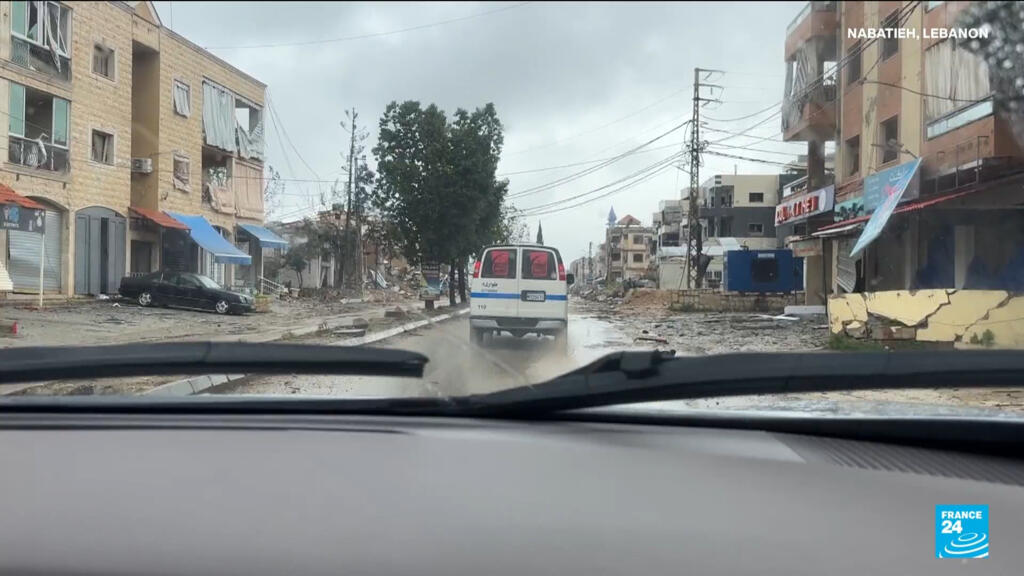 Video thumbnail for The city of Nabatieh in Lebanon has been hit hard by Israeli airstrikes