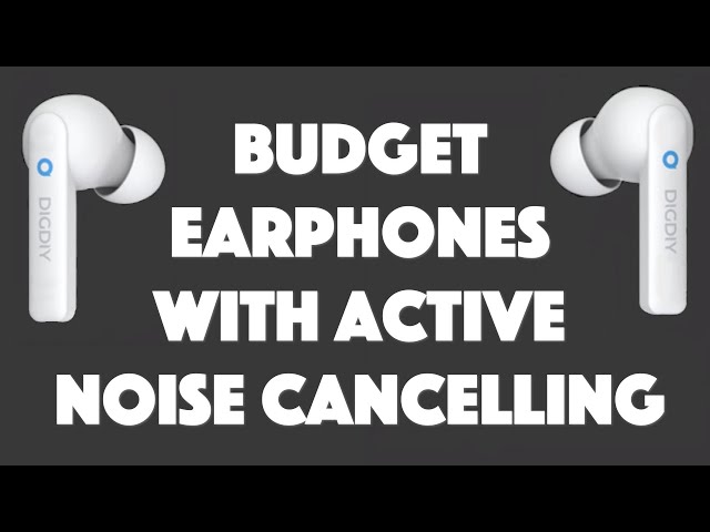 Video thumbnail for DIGDIY BUDGET ANC TWS Earbuds [D10WH] -- REVIEW