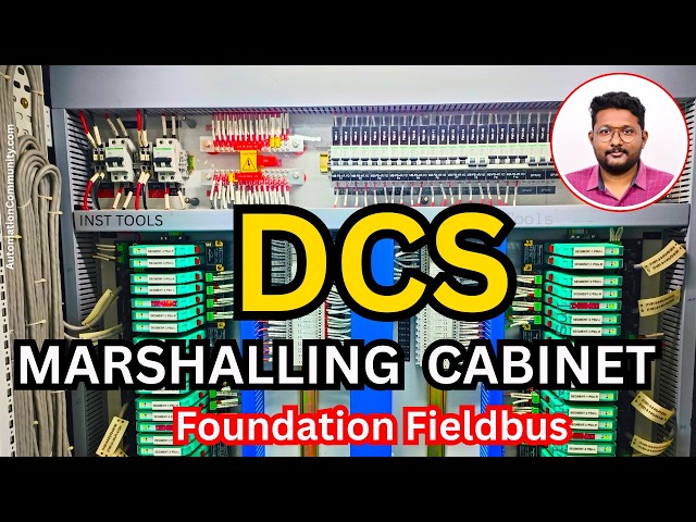 Video thumbnail for DCS Marshalling Cabinet Explained - Foundation Fieldbus Tutorials