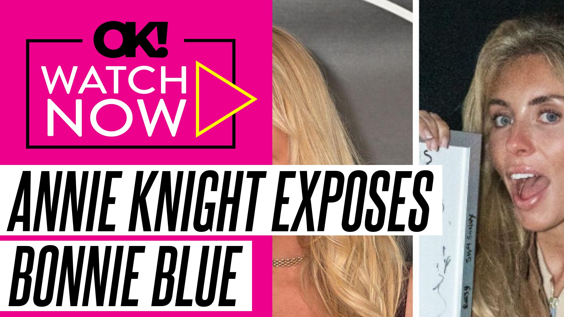 Video thumbnail for 'She Stabbed Me in the Back': Annie Knight Lashes Out at Former Pal Bonnie Blue Over OnlyFans Drama