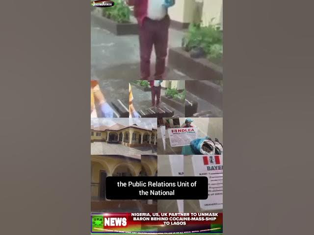 Video thumbnail for Nigeria, US, UK Partner To Unmask Baron Behind Cocaine Mass Ship To Lagos