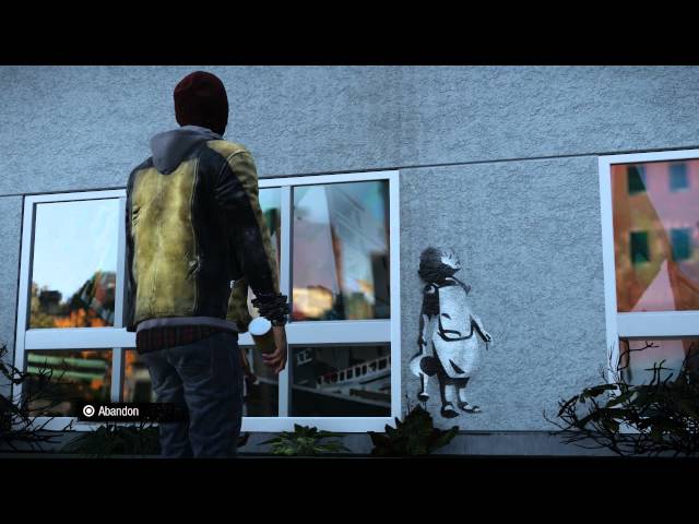 Video thumbnail for inFamous: Second Son - Seattle Center: Stencil Art Side Mission "Pastree!" Graffitti Paint Sequence