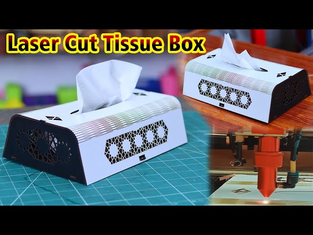 Video thumbnail for How to make Laser Cut Tissue Box | Wooden Tissue Box Cover | DIY Laser Cut Box Ides | Wooden Box