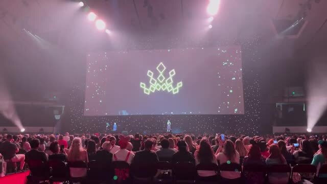 Video thumbnail for Disney Princess Voices Paige O'Hara and Susan Egan Sing Medley of Disney Songs at D23 2024