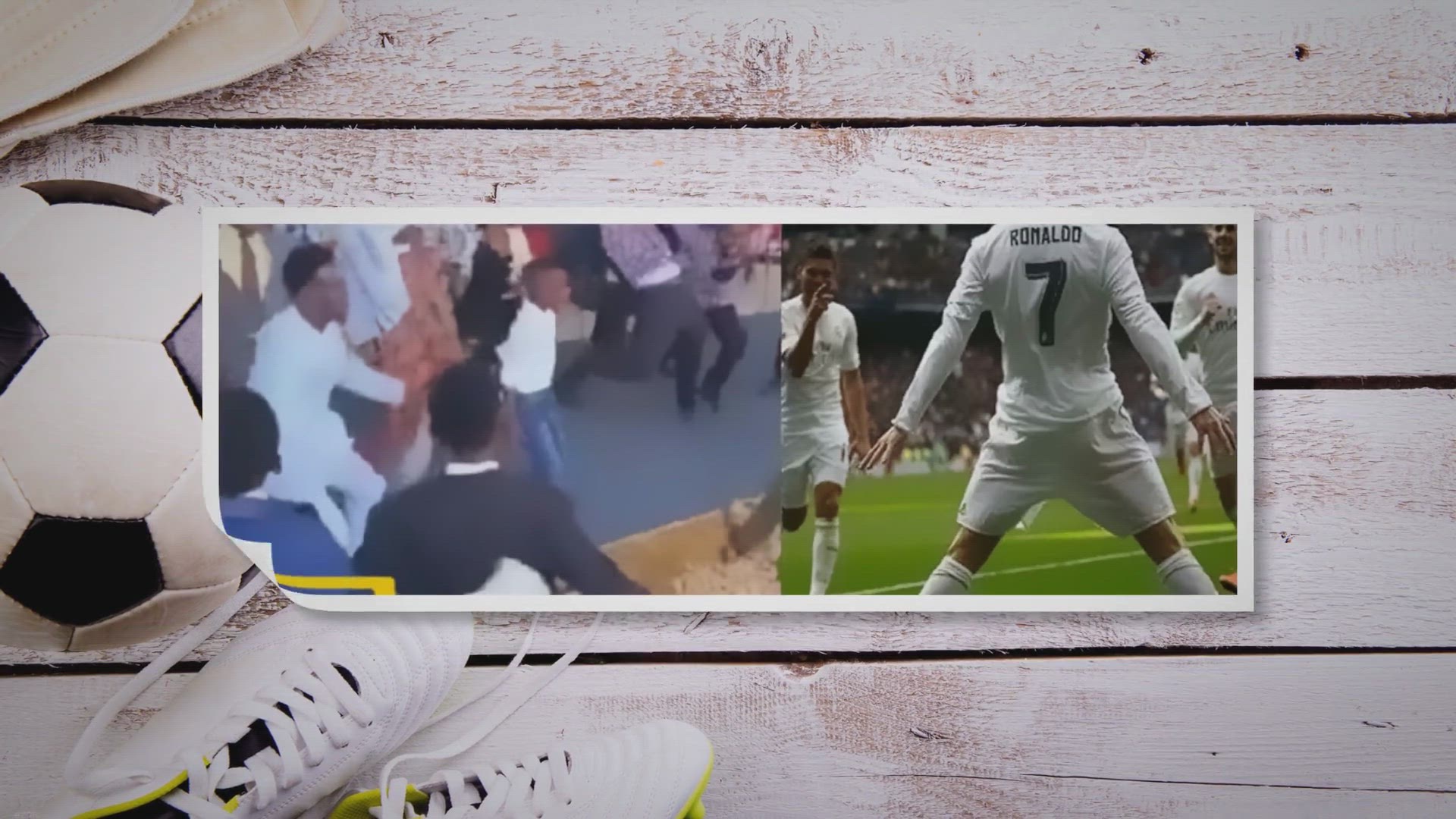 Video thumbnail for Vidéo : Un pasteur et ses fidèles réalisent la célébration “SIUU” de CR7 pendant le culte