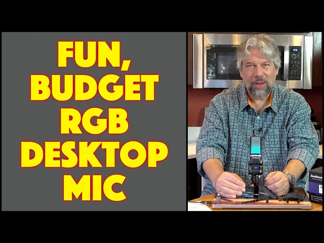 Video thumbnail for ZealSound RGB USB Gaming Microphone -- UNBOXING, DEMO & REVIEW
