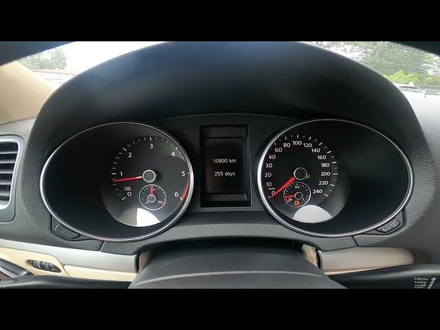 Video thumbnail for How to Check Service Info in Volkswagen Golf VI ( 2008 - 2016 ) | Find Maintenance Info