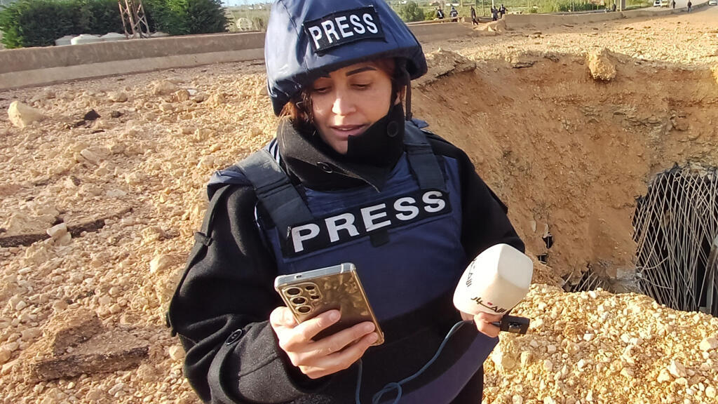 Video thumbnail for Lebanese journalist deliberately targeted by Israeli attack, probe reveals