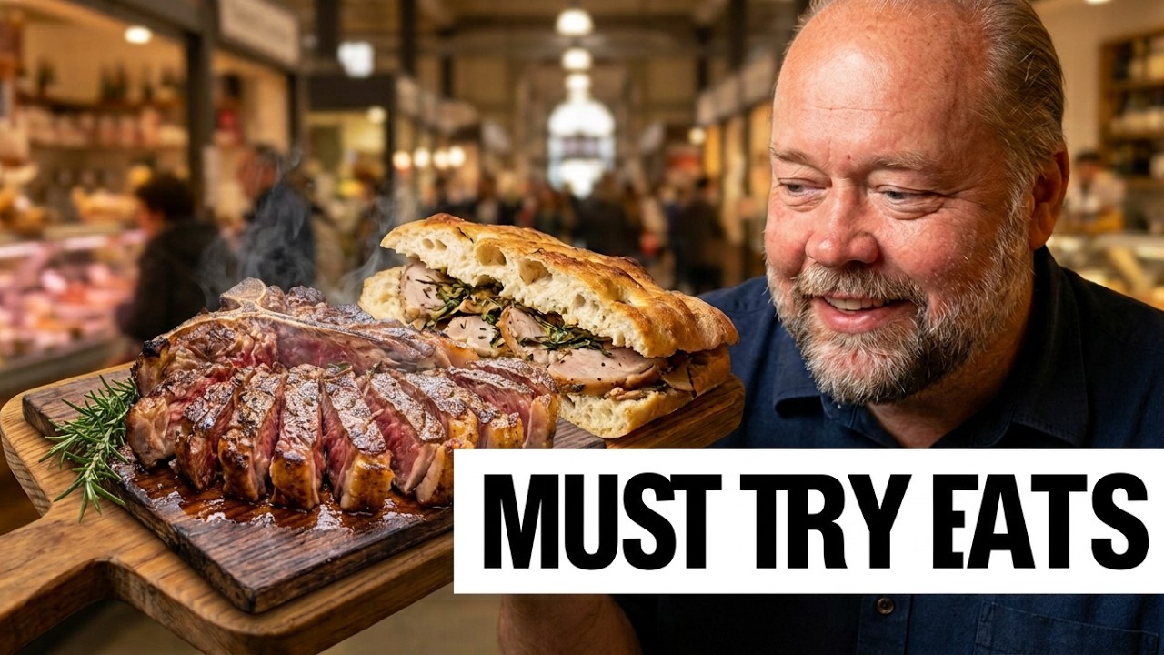Video thumbnail for What to Eat in Florence, Italy - Traditional Florentine Food You MUST Try