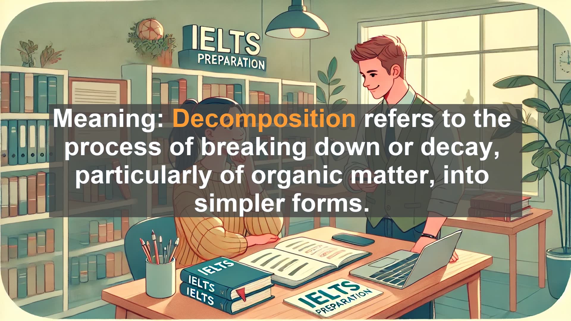 'Video thumbnail for 2000 Must Know IELTS 9.0 Vocabulary - Decomposition: Breaking Down the Process of Decay'