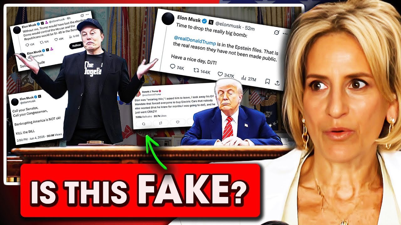 'Video thumbnail for Is the Trump & Musk WAR Just Another ACT?'