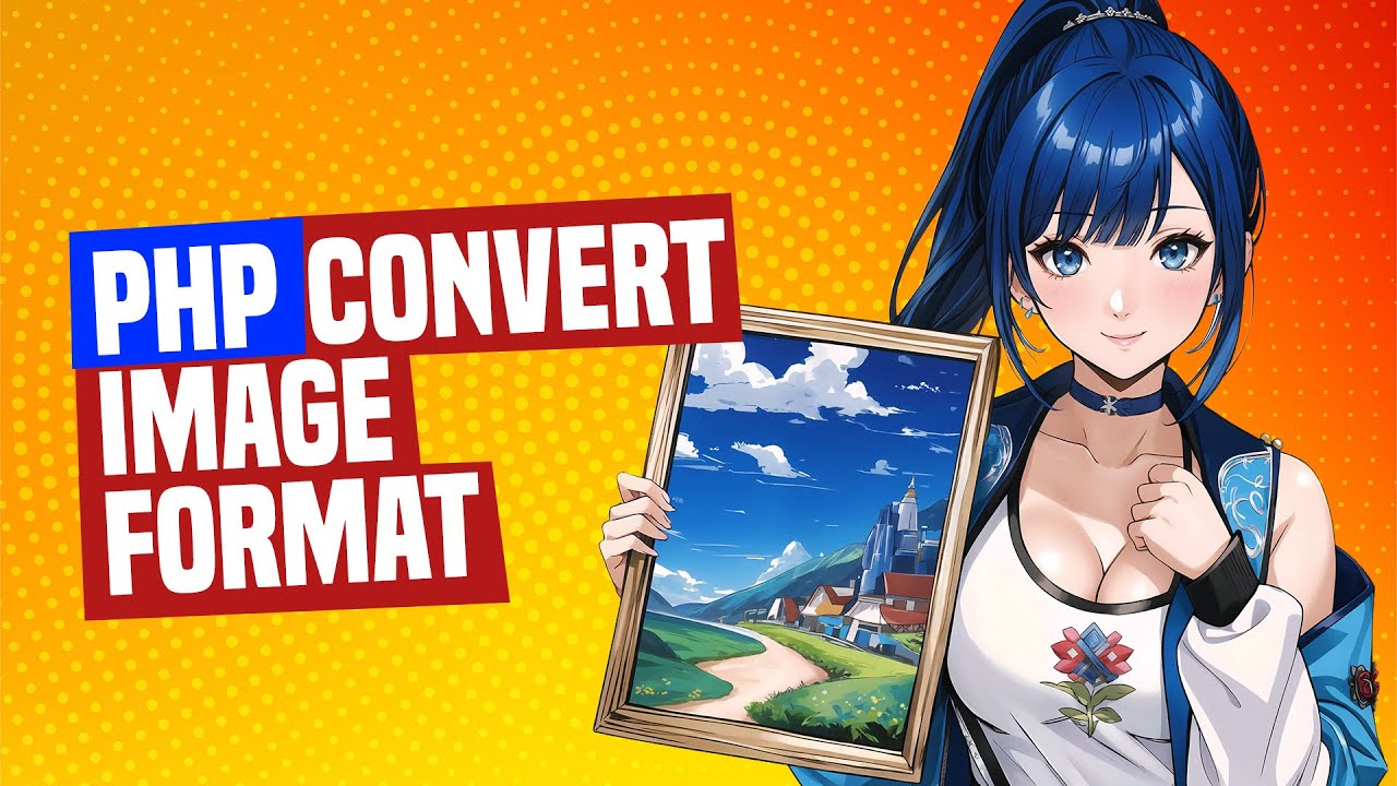 'Video thumbnail for How to Convert Image Format In PHP'