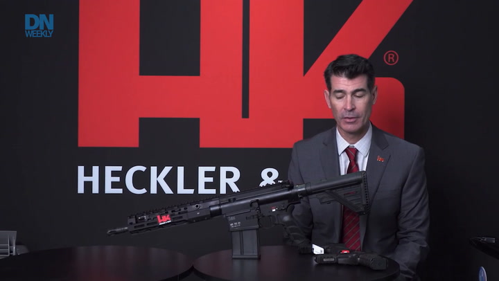 Video thumbnail for Heckler and Koch highlight firearms offerings based on military models