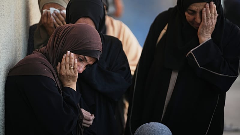 Video thumbnail for Israel and Hamas blame one another for latest ceasefire violations