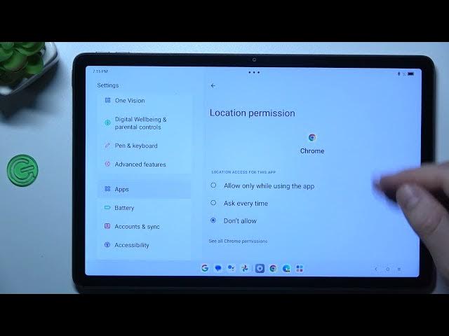 Video thumbnail for How to Turn Off the App Location Tracking on LENOVO Tab M11