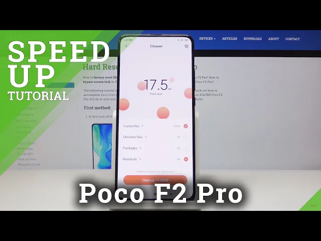 Video thumbnail for How to Speed Up XIAOMI Poco F2 Pro – Optimize System