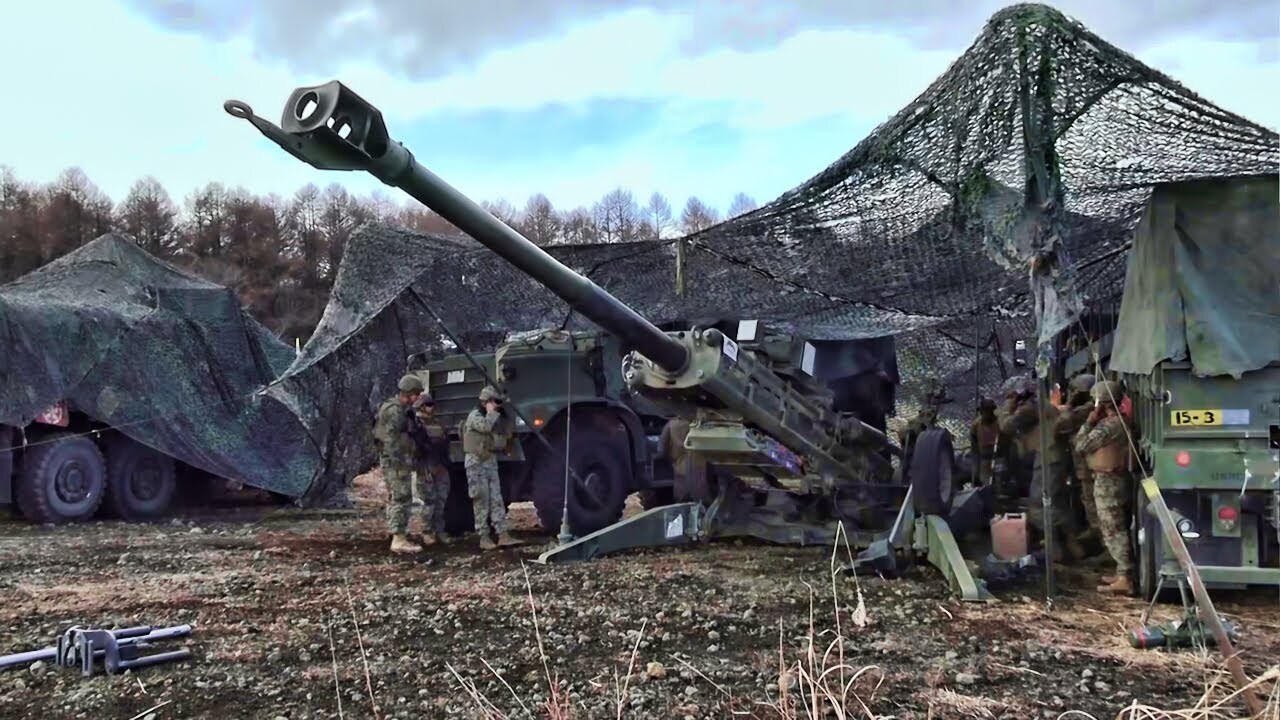 Video thumbnail for U.S. Marines Bring ARTY To The Party • (NOV 2025)