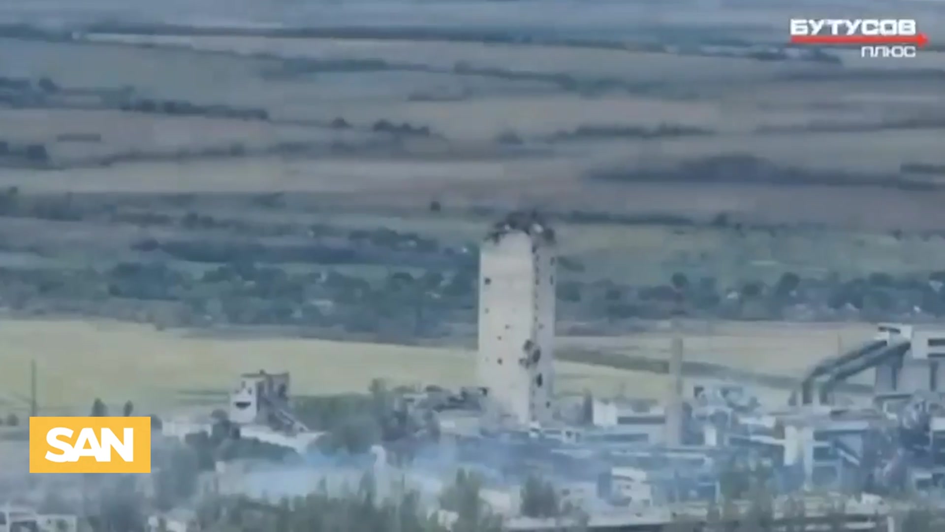 'Video thumbnail for Ukraine sniper claims 2.5 mile shot using AI drone spotting'