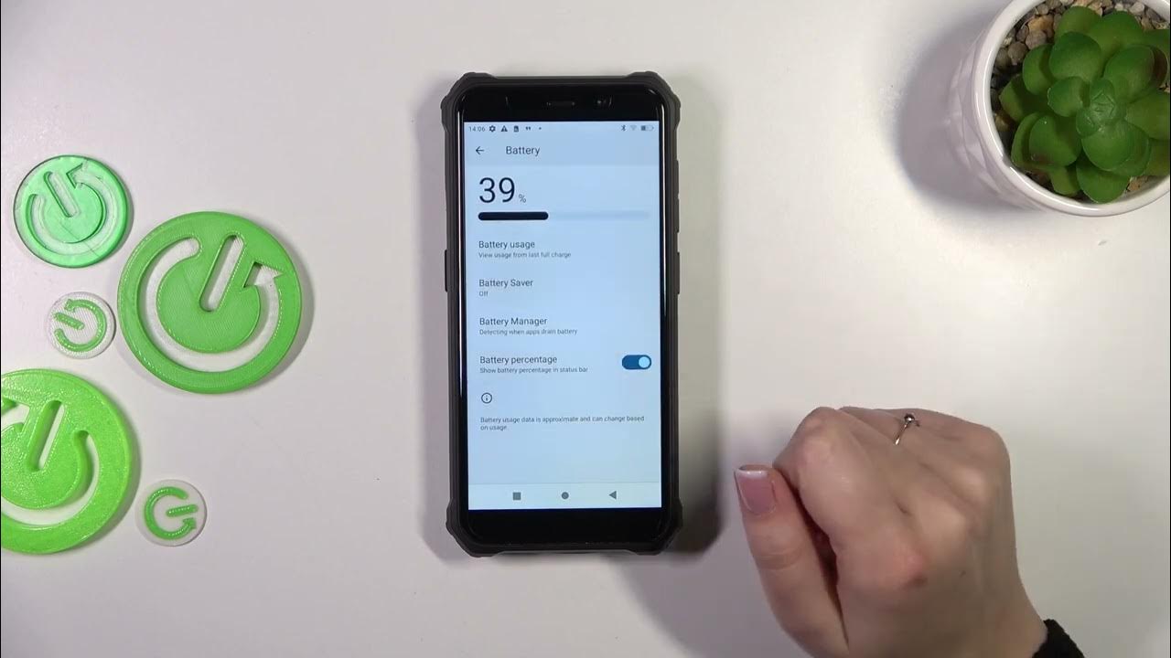Video thumbnail for How to Show Battery Percentage on FOSSiBOT F101?