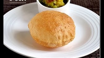 Video thumbnail for Poori Recipe-How to make Puffy & Soft Poori/Puri