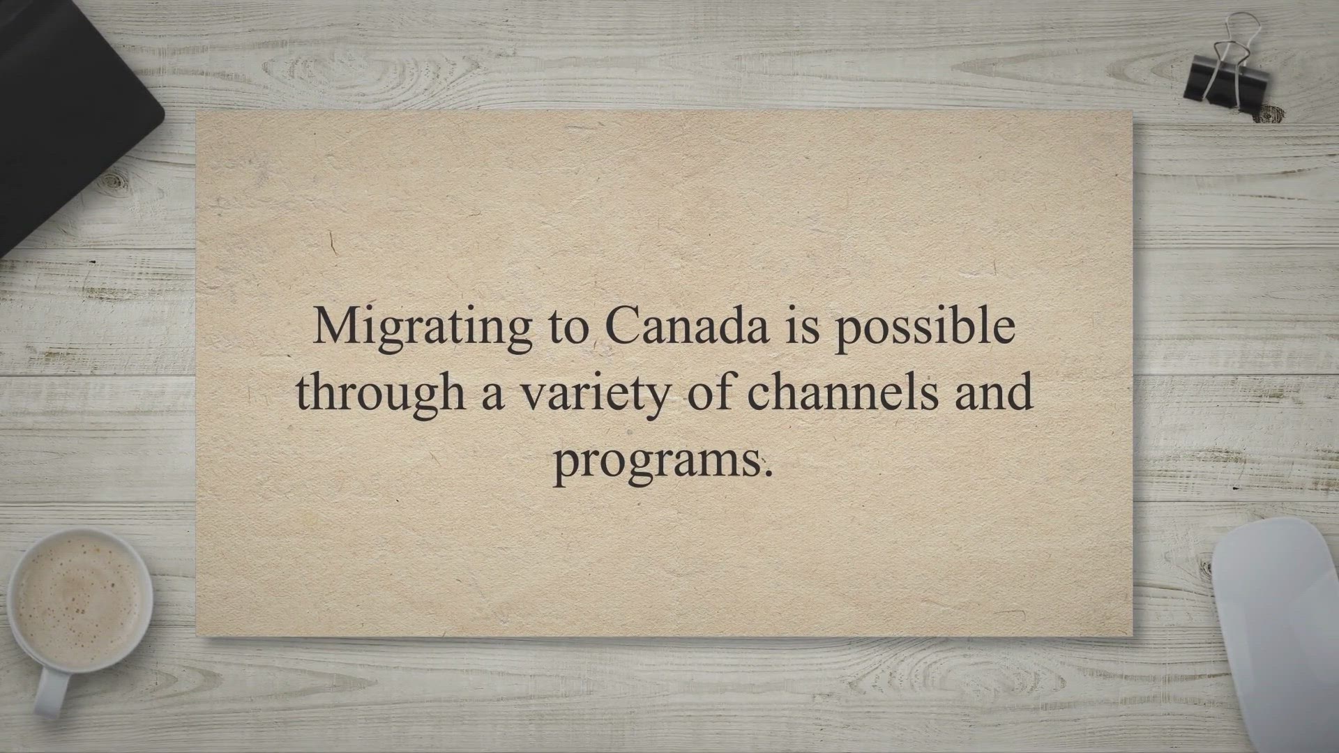 Video thumbnail for You Want To Go To Canada? Apply For Canadian Express Entry