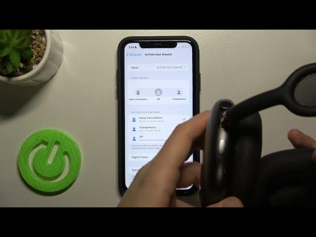 Video thumbnail for How to Activate Noise Cancellation in AirPods Max - Turn On ANC of AirPods Max