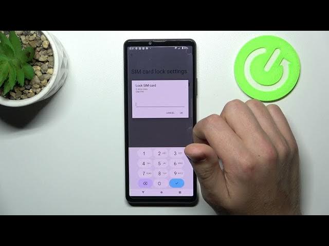 Video thumbnail for Sony Xperia 10 IV - How To Lock Sim Card With Pin Code