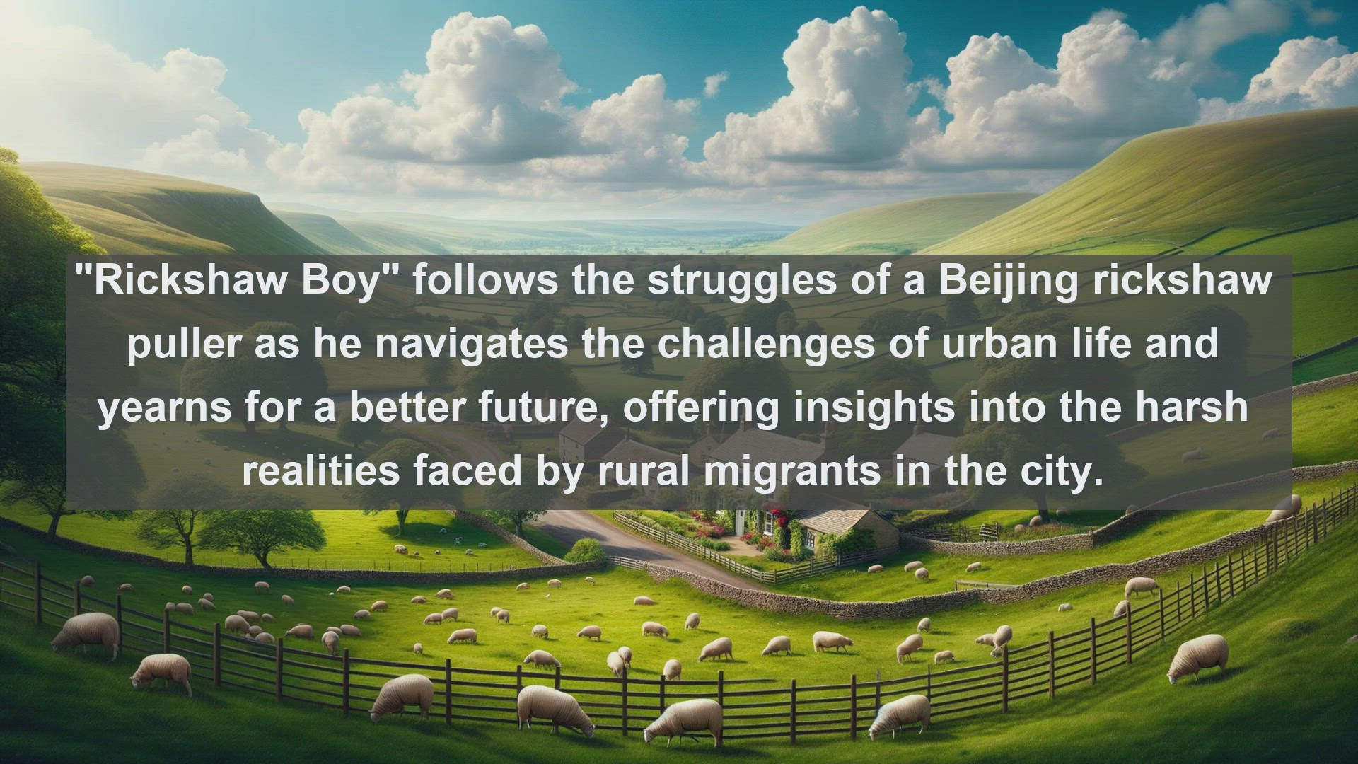 'Video thumbnail for Top 10 Chinese Novels on Rural Life'