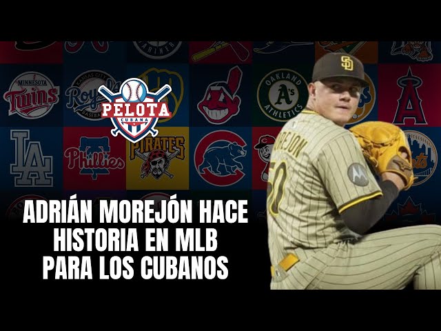Video thumbnail for Adrian Morejon hace historia para los cubanos en MLB