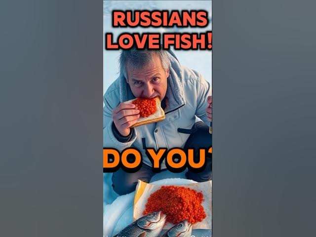 Video thumbnail for 1 FISH RUSSIANS LOVE! DO YOU? #moscowlife #shorts #russianfish