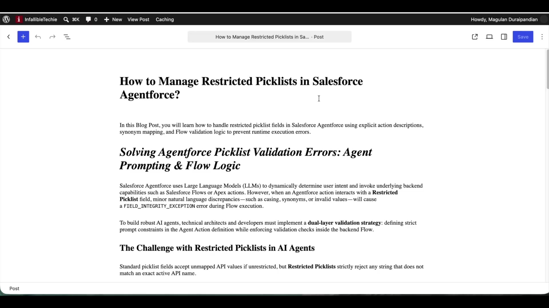 Video thumbnail for How to Manage Restricted Picklists in Salesforce Agentforce?
