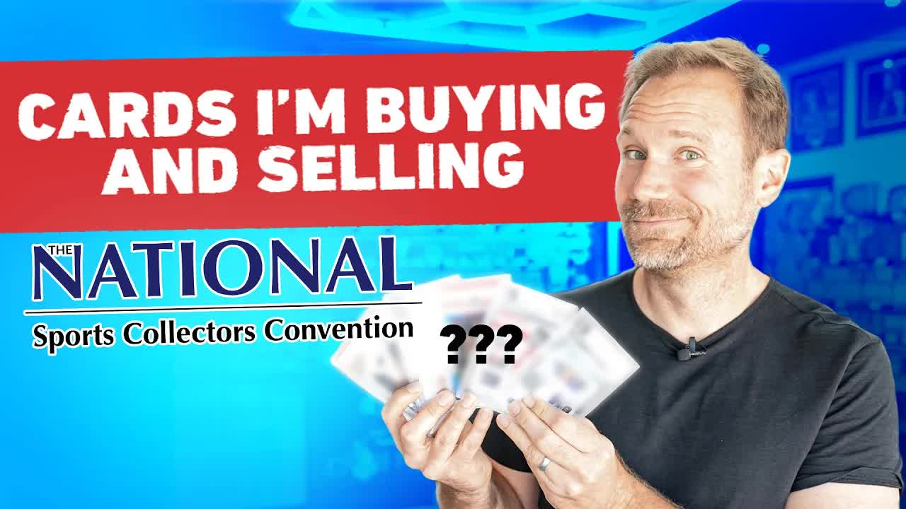 Video thumbnail for Sports Card Investor: national week card buys! big spending on vintage & modern sports cards