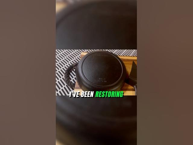 Video thumbnail for Restoring Cast Iron Skillet to Perfection!