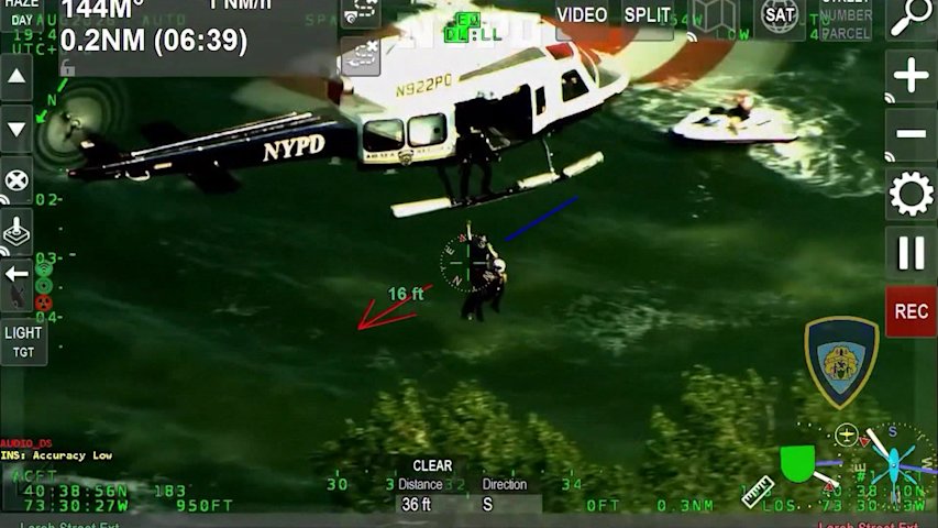 Video thumbnail for Man airlifted from woods after getting lost looking for model airplane