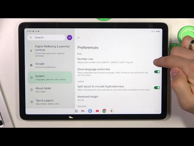 Video thumbnail for How To Add Numbers Row To Keyboard On Google Pixel Tablet