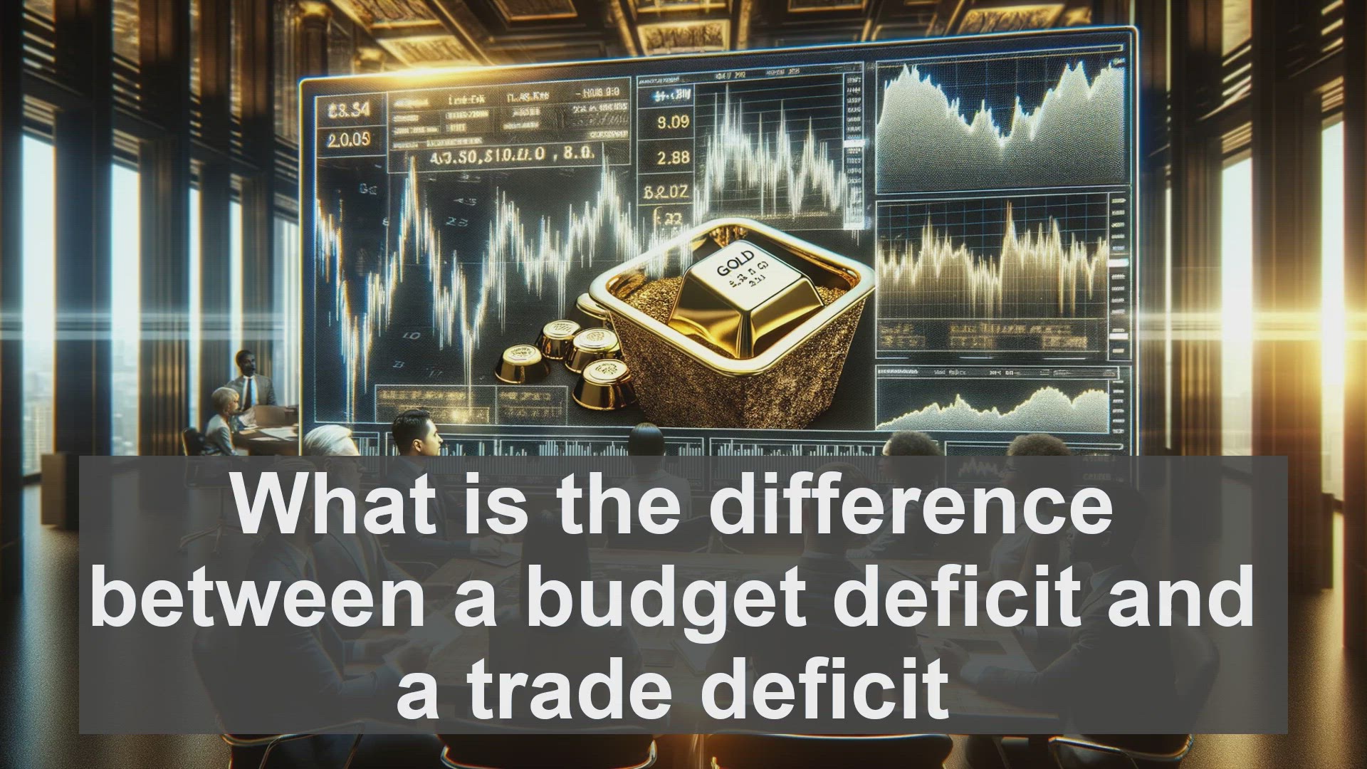 'Video thumbnail for What is the difference between a budget deficit and a trade deficit'