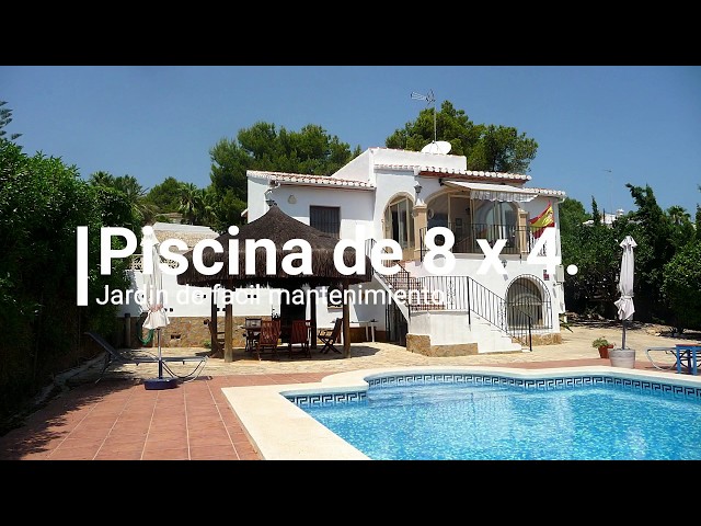 Video thumbnail for Oportunidad villa a la venta a 5 min del Arenal, Javea, Costa Blanca.