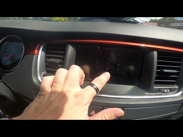 Video thumbnail for How to Pair Phone to PEUGEOT 508 - Connect Bluetooth Device | Check Pairing Code