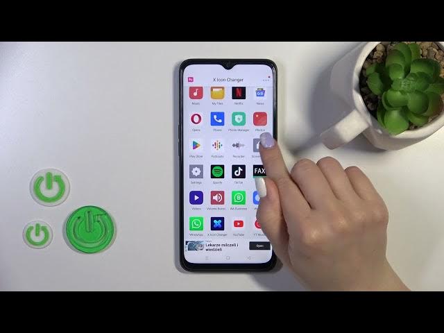 Video thumbnail for How to Change the App Icons Shape & Style on OPPO A77s - X Icon Changer App