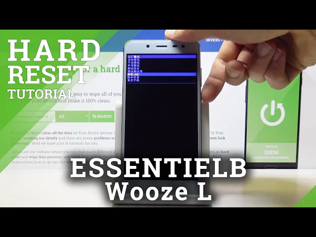 Video thumbnail for How to Hard Reset ESSENTIELB Wooze L - Clear eMMC / Remove Pattern Lock