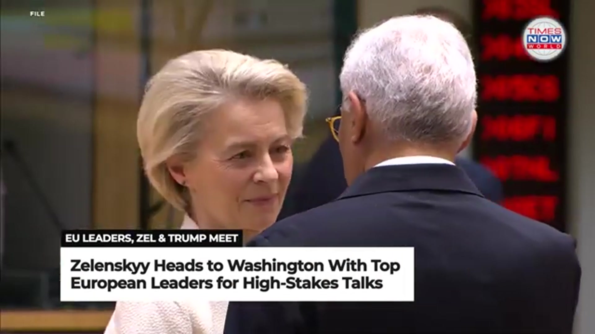 'Video thumbnail for Europe Scrambles To Shield Zelensky From Trump Pressure | Trump Zelensky Meeting | WORLD NEWS'