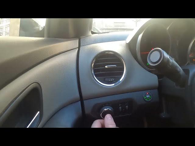 Video thumbnail for How to Enable or Disable Anti Fog Lights in Chevrolet Cruze (2008 - 2016) - Use Anti Fog Lights