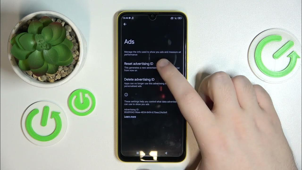 Video thumbnail for How to Reset Google Advertising ID on POCO M4