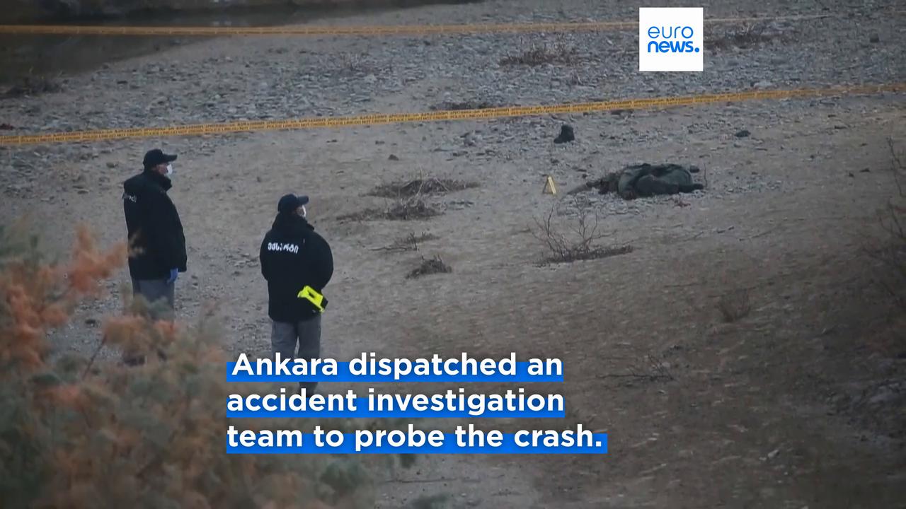 Video thumbnail for Turkey temporarily grounds C-130 planes after crash kills 20 military personnel