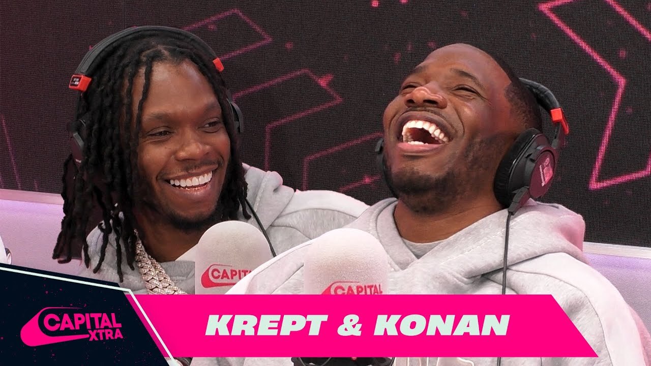 Video thumbnail for Krept & Konan on their new album ‘Young Kingz 2’, opening ‘Saveways’ & 'Nala's Song' | Capital XTRA