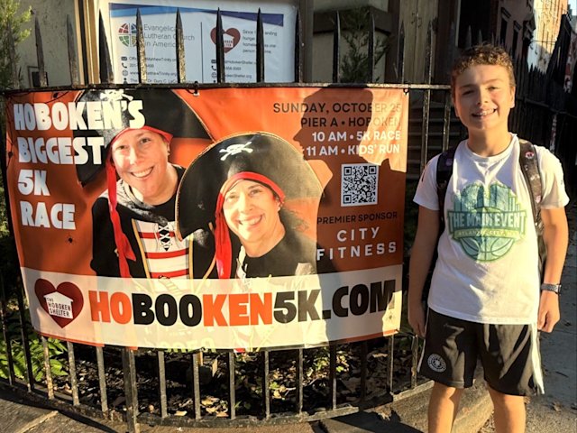 Video thumbnail for 11-year-old leads fundraising efforts for 17th Annual HoBOOken 5K race