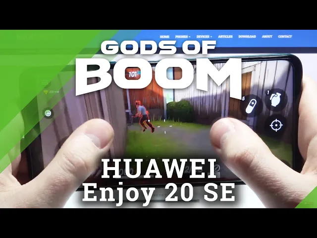 Video thumbnail for Gods of Boom gameplay on HUAWEI Enjoy 20 SE - Performance Checkup & Game Settings