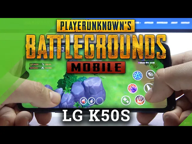 Video thumbnail for Playerunknown’s Battlegrounds Gameplay on LG K50S – PubG Game Test