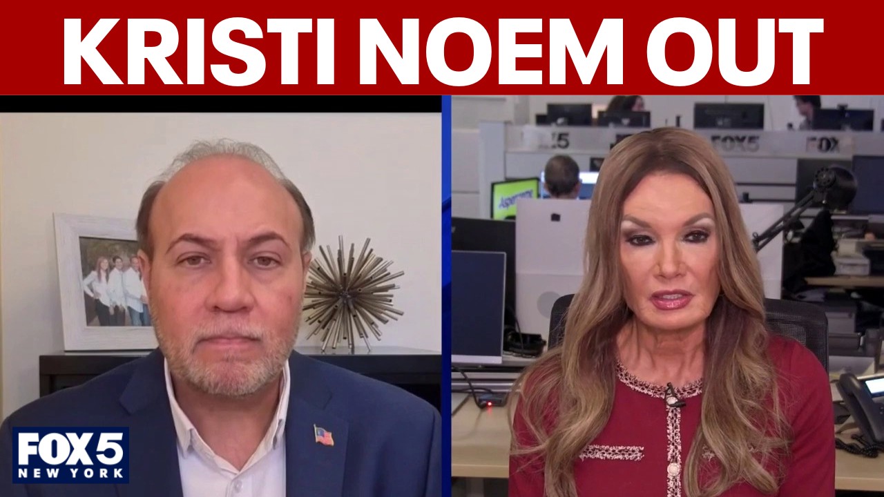 Video thumbnail for Trump removes Kristi Noem from Homeland Security post: Details