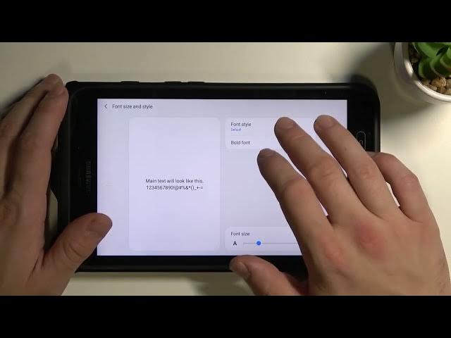 Video thumbnail for How to Find Display Settings in SAMSUNG Galaxy Tab Active2 - Manage Display Settings